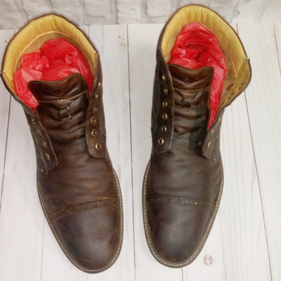 estabrook cap toe boot